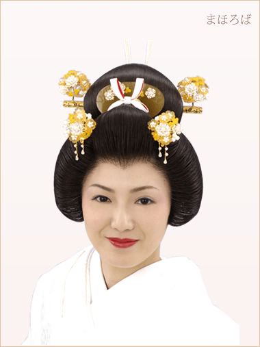 結婚式の花嫁かんざし;株式会社アズマ