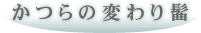 かつらの変わり髷